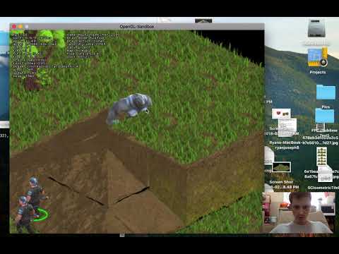 Isometric Sorting Depth Buffer Implementation (OpenGL)