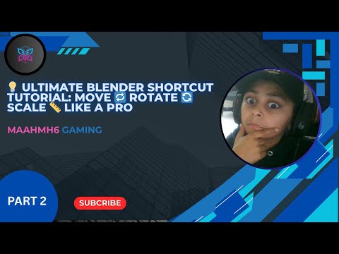 💡 Ultimate Blender Shortcut Tutorial: Move 🔁 Rotate 🔄 Scale 📏 Like a Pro