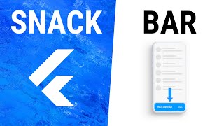 Flutter SnackBar Widget