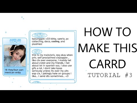tutorial on how to make this carrd - © flopxiao [PRO PLUS] | tutorial #3