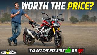 TVS Apache RTR 310: Positives & Negatives Explained | Review | carandbike