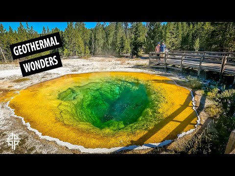 Yellowstone National Park: Incredible Stops/Sights In The Upper, Midway And Lower Geyser Basin Areas