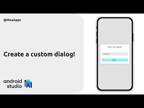 How to create a custom alert dialog in Android & Kotlin