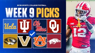 College Football Picks & Best Bets For Week 9 [Ole Miss vs Oklahoma, Indiana vs UCLA & MORE]