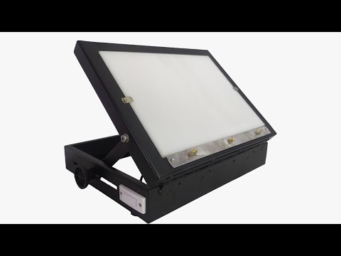 A4 portable 2d traditional animation lightbox | kaartoonz animation products | contact 9790712220