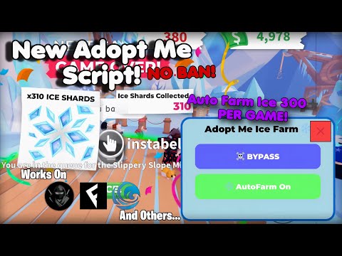 [NEW] ❄️ ADOPT ME ICE DIMENSION SHARDS AUTOFARM SCRIPT | NO KEY (PASTEBIN)