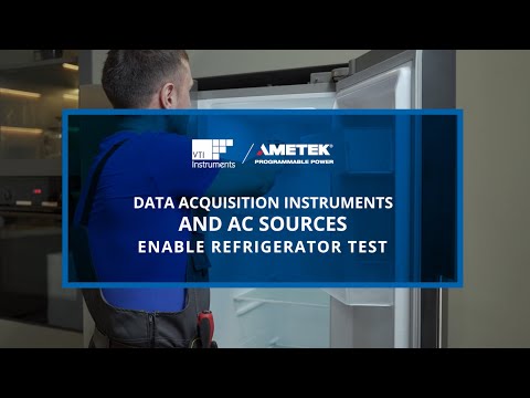VTI Instruments Case Study: Data Acquisition Instruments Enable Refrigerator Testing
