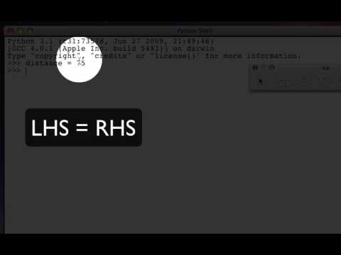 Variables and Assignment Statements in Python