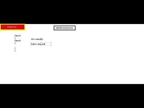 Nested Class C#