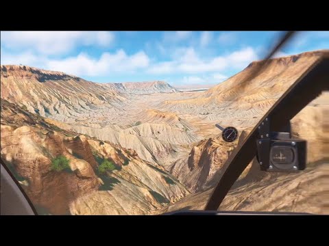 MD500e Cliff diving | MSFS2024
