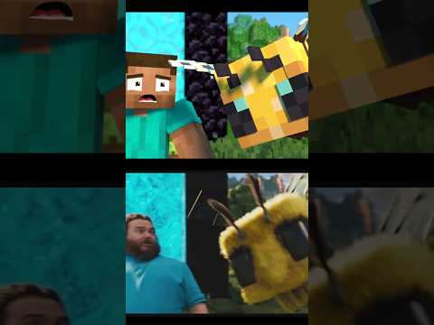 What If the Minecraft Trailer Was Actually Game Accurate? #minecraftmovie #minecrafttrailer