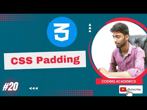 Padding in CSS | How to use Padding Properties in CSS | What is Padding? | CSS (Tutorial 20) #css