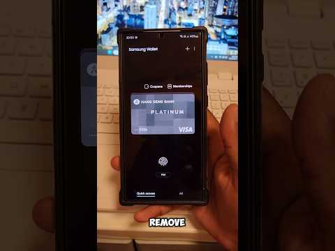How to remove samsung wallet from your home screen #samsung #galaxys24ultra #tipsandtricks #shorts