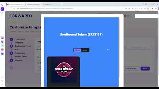 SoulBound Token with Forward Protocol App 3