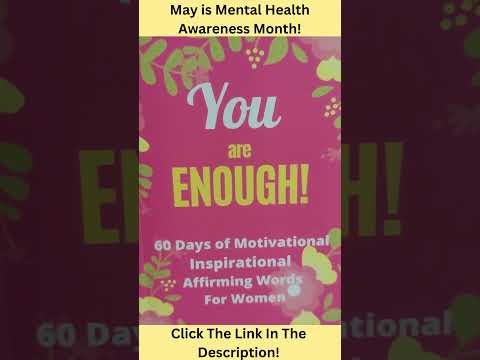 MAY is MENTAL HEALTH MONTH | Book for Women #shorts #mentalhealthawareness #motivation