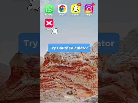 Regular calculator VS GauthCalculator #maths #calculator #homework #calculatortricks  WR02
