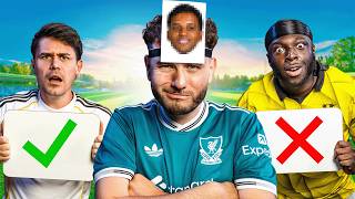 FOOTBALL WHO AM I (He BOTTLED it) 😂