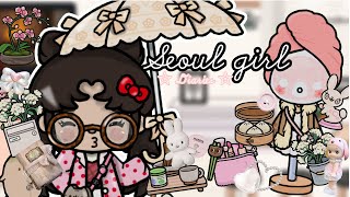Seoul girl diaries |episode 1🍥|Aesthetic Toca Boca world roleplay | With Voice | 🎙️|