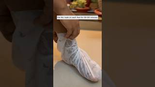 Luxaderme peeling and exfoliating foot mask review. #nonsponsored #productreview