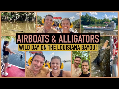 Best Swamp Tour Near New Orleans | Alligator Airboat Experience
