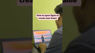 How to open figma & create new frame 💻 #figma #uiuxdesign #designtrends #figmatips #ui #ux