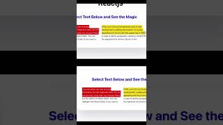 Highlight Text in ReactJS. #reactjs #reactjsforbeginners #reactdeveloper #nextjs #reactjstutorial