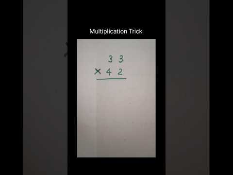 ✨ Easy Multiplication Hacks! #shorts #maths