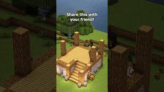 Minecraft Easy Starter House 🏠 #minecraft