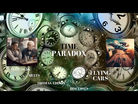 AI Chatbot GPT and  Midjourney AI Combine "Time Paradox" Elon Musk and Thomas Edison Meet