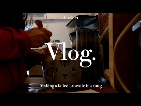 Vlog - A quiet weekend and a failed brownie in a mug - 07/08/2021-08/08/2021