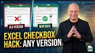 The Hidden Trick to Use Excel’s New Checkbox in ANY Version