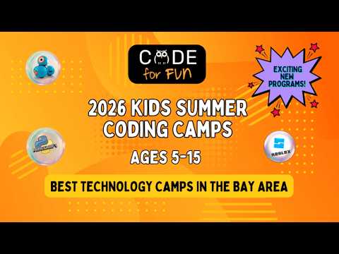 Summer 2026 Coding Camps for Kids in the Bay Area – Enroll Today!