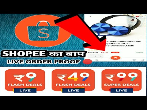 New free products app || SHOPEE is back || 9rs Loot free || sample today