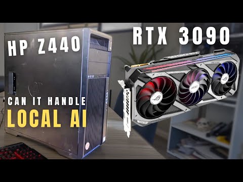 Can a 10 Year Old PC Handle an RTX 3090? 6 Months of AI Workloads Later | HP Z440