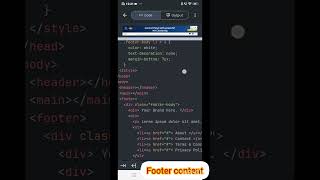 Footer content#csstutorialscool #css3course
