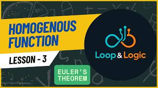 Homogeneous Function Explained | Euler’s Theorem with Proof & Examples