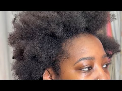 S1E1 - pre treatment AND 2 more shampoos? 👀 #naturalhair #Silkpress