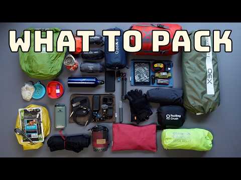 What to pack for motorbike camping on a 125cc motorbike