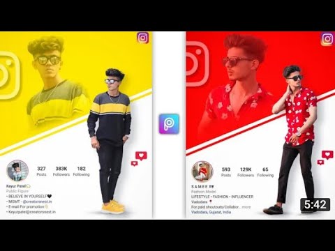 PicsArt photo EDITZ |  best  photo editing video |2022| Instagram 1K follow photo editing |#picsart