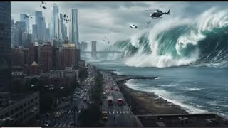 Mega Tsunami Unleashes Unsubscribe Destination 🌊🌪️🔥|AI Disaster Simulation 