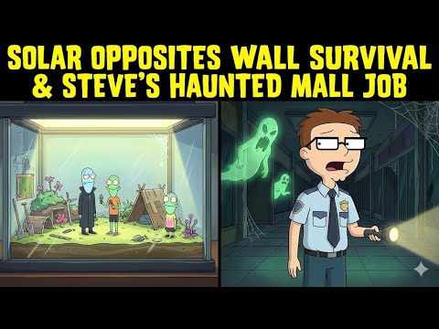 Solar Opposites Wall Survival & Steve's Haunted Mall Job