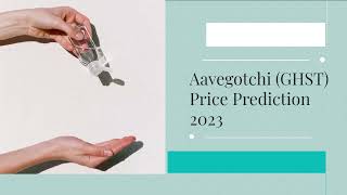 Aavegotchi Price Prediction 2023  GHST Crypto Forecast up to $1 23