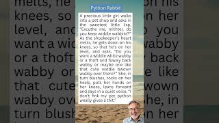 Hilarious Pet Shop Python Joke #yourdailydose #yourdailyjoke #dailyjokes #usahumor