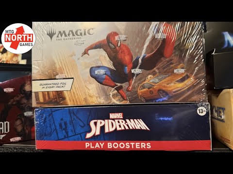 First Look: Spiderman Double PLAY Booster Box Opening