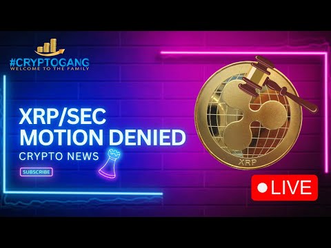 🚨🚨XRP/SEC Motion Denied In Court | Is It Time 2 Sell?