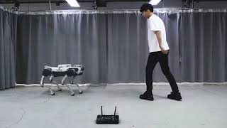 Deep Robotics's shy robot