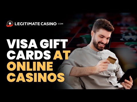 SAFE DEPOSITS with Visa Gift Card at ONLINE CASINOS!