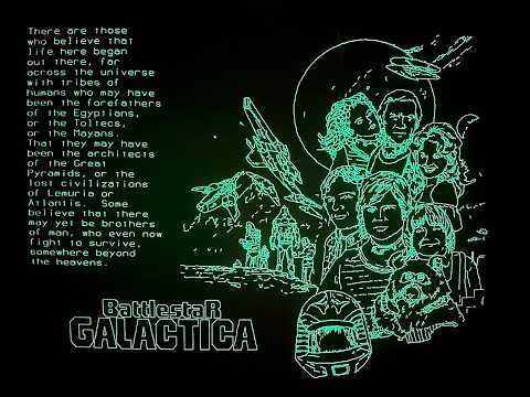 Battlestar Galactica 1978 Demo2 Scene1