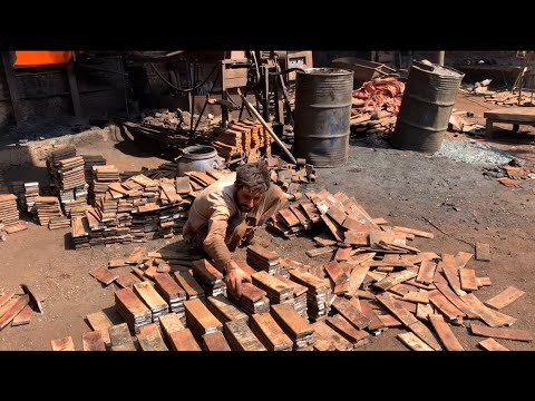 The Amazing Process of Mass Producing Chaff Cutter Blades | Old Method Factory  Manufacturing