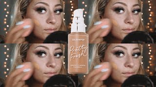 COLOURPOP PRETTY FRESH FOUNDATION FIRST IMPRESSION!! IS IT WORTH IT?🤔